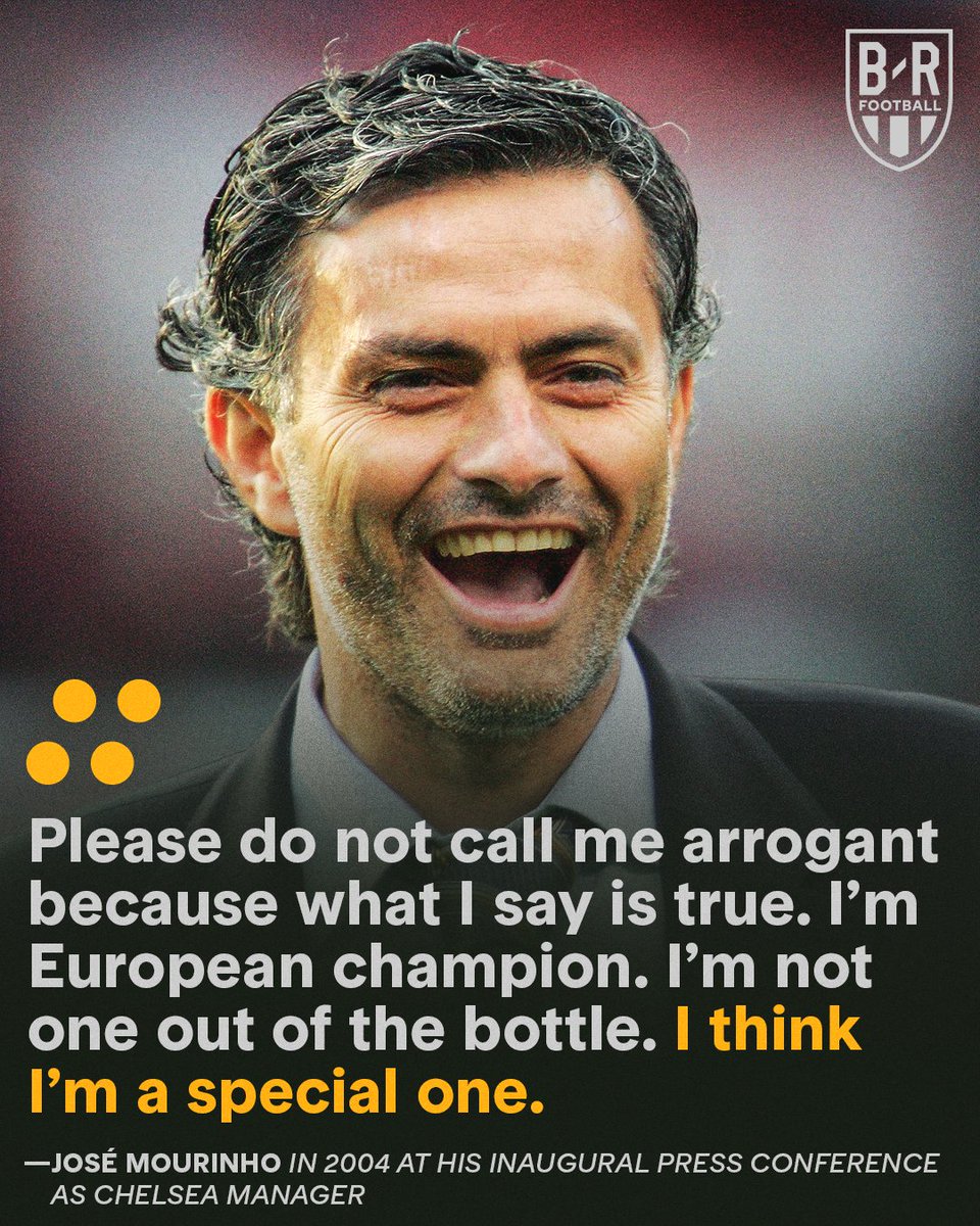 brfootball's tweet image. José Mourinho turns 63.

Never a dull moment with the Special One 🗣️