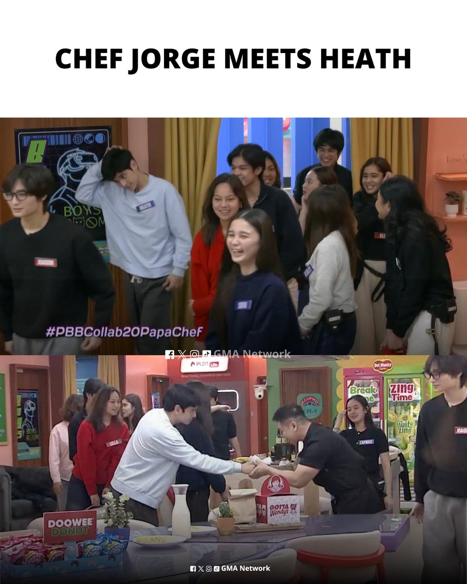 #PBBCollab20PapaChef: 'Yung hindi ka prepared i-meet ang parent ng crush mo. 😭💖

Watch #GMAPBBCollab on weekdays at 9:40 PM and on weekends at 6:15 PM on GMA! 

For PBB All-Access Livestream, visit: GMANetwork.com/PBBLivestream
