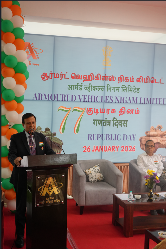 ARMOURED VEHICLES NIGAM LIMITED tweet media