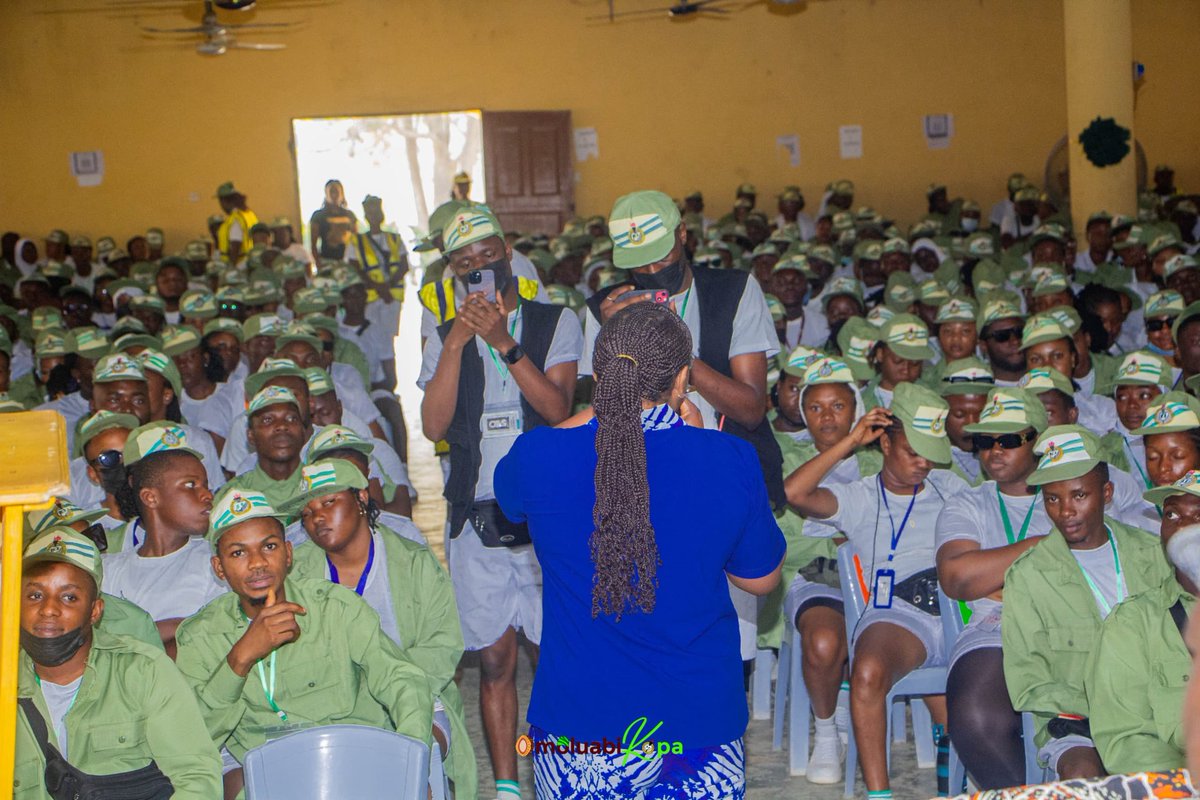 osunofficial's tweet photo. Osun NYSC IPR Head, Mrs. Catherine Otemuyiwa, charges Corps Members to uphold discipline, professionalism, and responsible conduct as image makers of the Scheme.
#NYSCOsun #OrientationCamp #ServiceAndHumility #EdeCamp #CorpsMembers #PublicRelations https://t.co/jGRbdDQnC3 https://t.co/CeWLtZ96mY