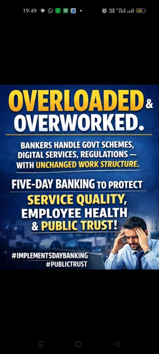 haikkvij's tweet photo. #5DaysWeekForBankers
We demand for 5Day Banking✊✊✊ https://t.co/zgos1AuvHQ