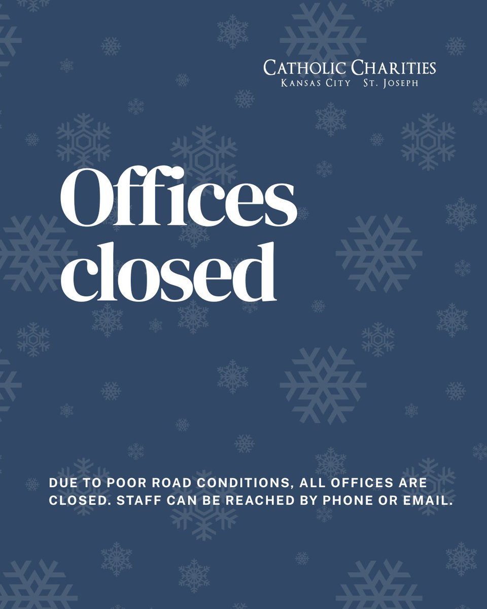 Due to road and weather conditions, all offices are closed today, Monday January 26th. Our staff is still working and can be reached by phone or email.

Stay safe!