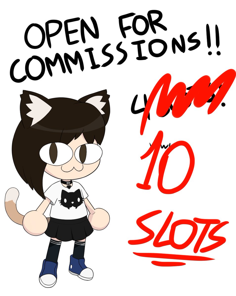 C0MNS ARE OPEN AGAIN BABYYY
REMEMBER TO CHECK MY PRICE SHEET!!
IF YOU HAVE TROUBLE DM'NG ME HERE HERES MY DISCORD TAG:
miathecar

!!

#furry #furrycommission