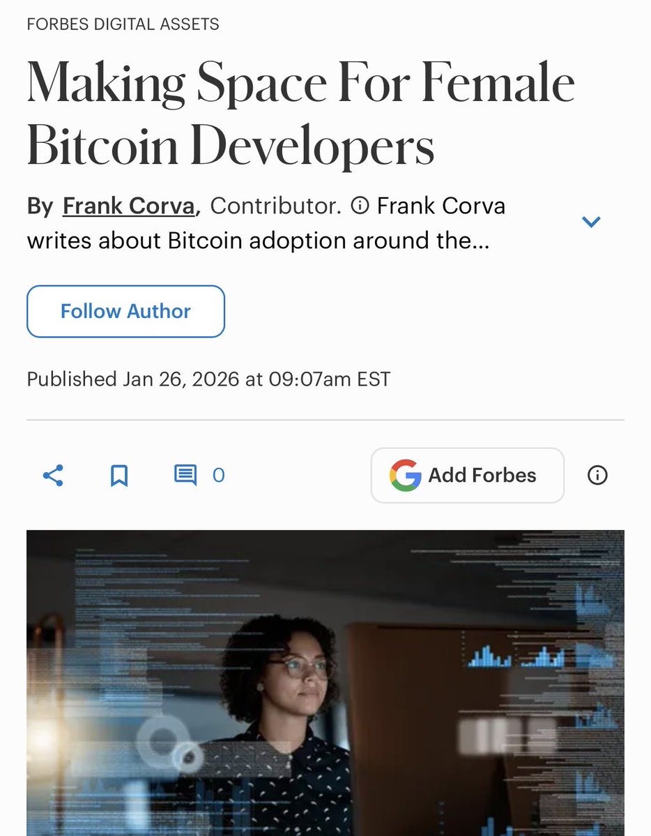 Bitcoin developers prefer to be judged by the quality of their work, not by  their sex. However, some female developers have found it difficult to get  started working in the Bitcoin ecosystem.