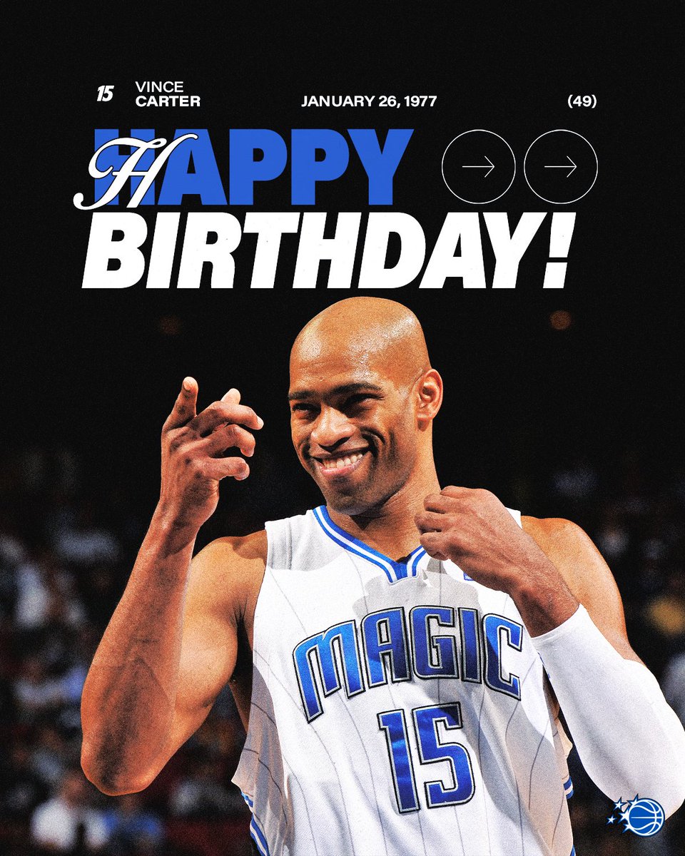 rt to wish Vince Carter a HBD 🎂