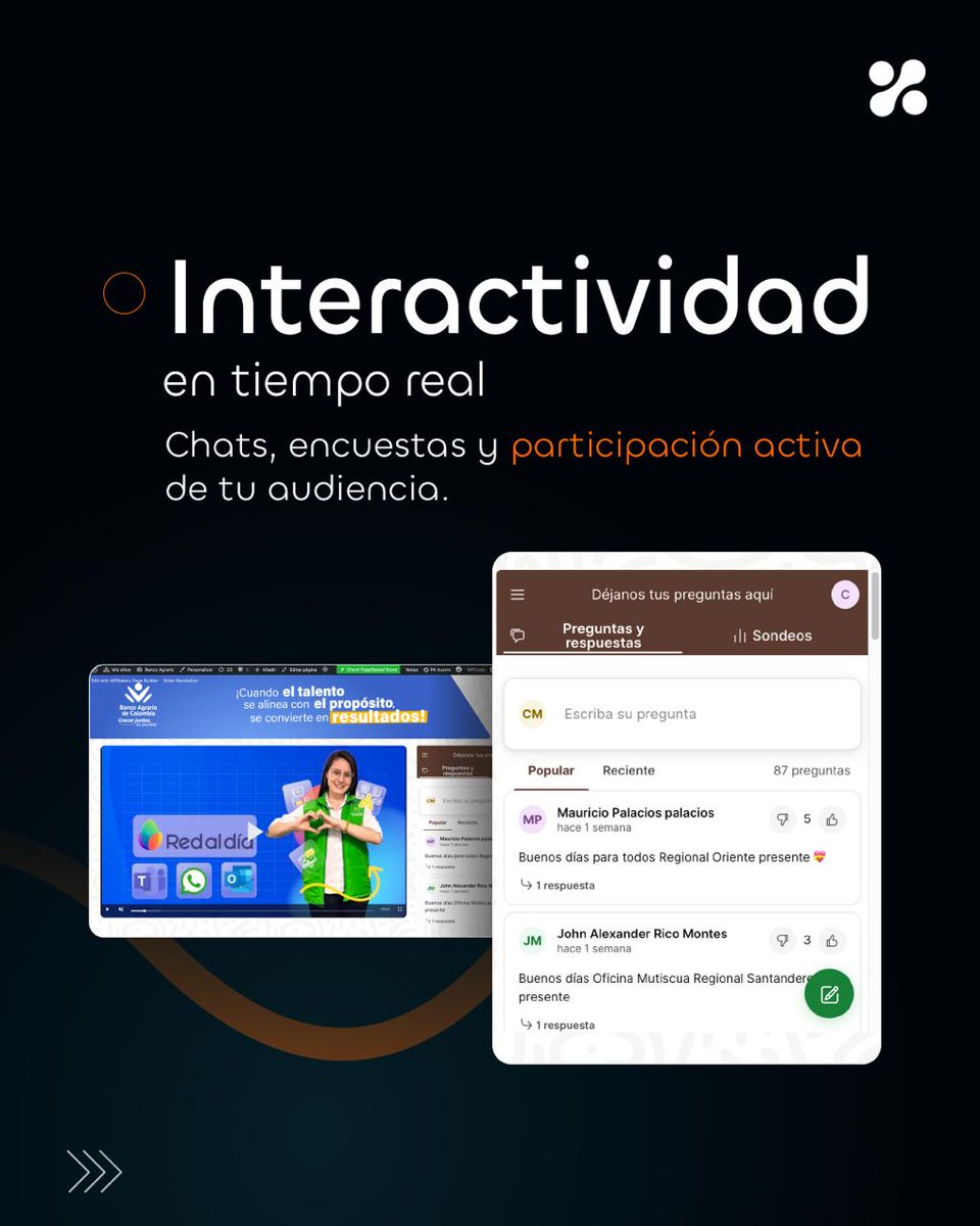 xegmenta's tweet photo. Estrategia, claridad y resultados.
¡Porque una buena comunicación mueve empresas! https://t.co/ZnyueKHaRa