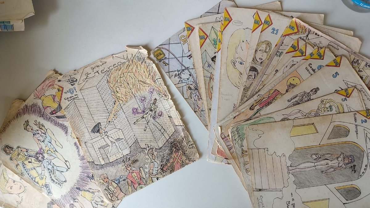 Veja só no que esbarrei e estou digitalizando, tomando cuidado porque são muito antigas: