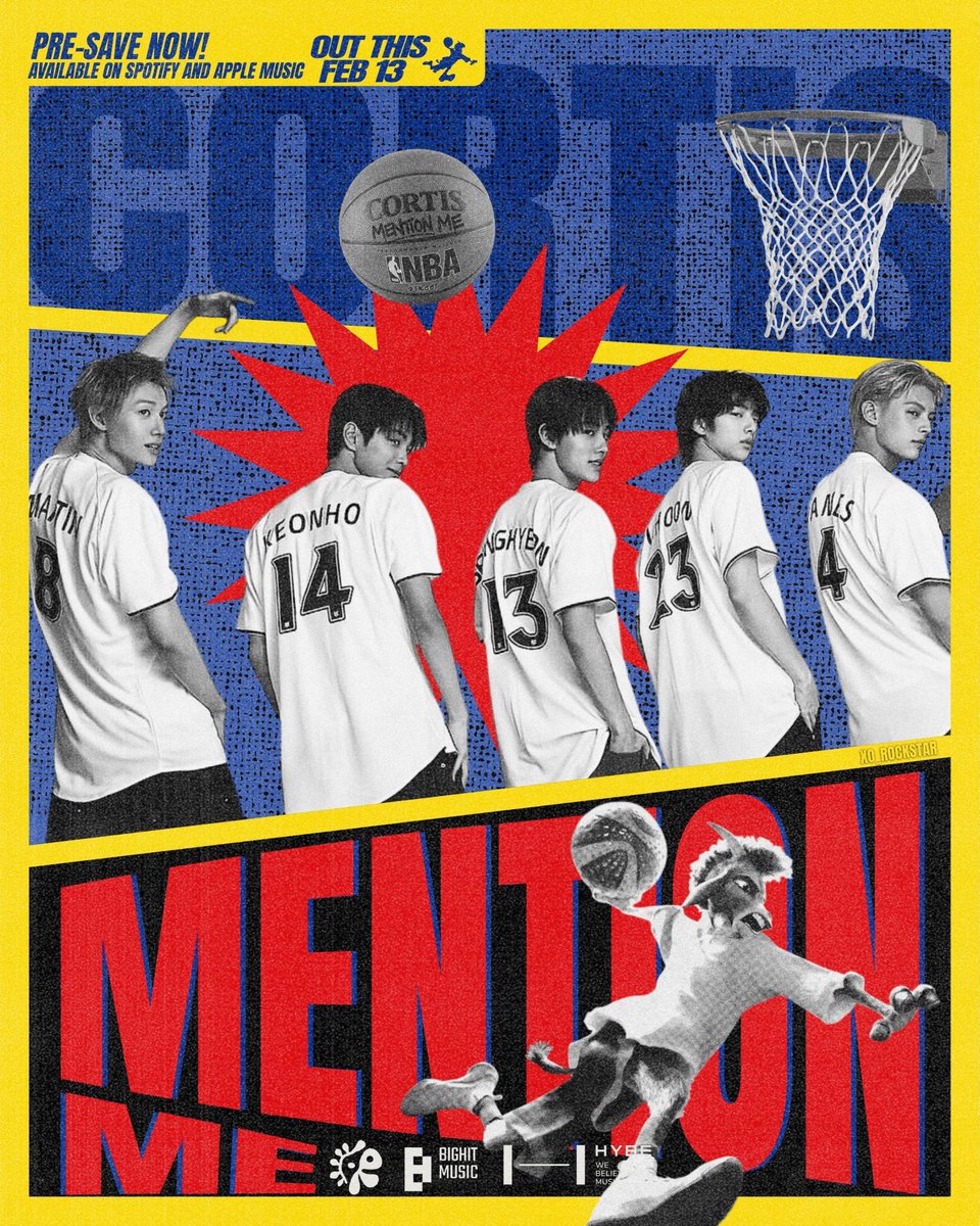 “MENTION ME” เพลงใหม่จาก #CORTIS <a href="/cortis_bighit/">CORTIS</a> ประกอบภาพยนตร์แอนิเมชันเรื่อง “GOAT”

🗓️ 13 กุมภาพันธ์ 2569 
🕐 เวลา 12:00 น. (ไทย)
🎧 Pre-save ได้แล้วตอนนี้!

🔗 GoatMovie.lnk.to/Presave

CORTIS THE GOAT
#CORTIS #코르티스 <a href="/cortis_bighit/">CORTIS</a>
#MentionMe #TheGOATMovie