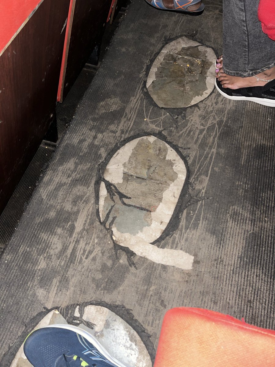 RdSoni23's tweet photo. @INOXMovies Absolutely unacceptable experience at PVR INOX.
Torn seats, broken armrests, exposed foam, damaged and dirty flooring.
This is not a cinema, it’s neglect — yet tickets are priced as “premium”.
Families deserve safety and hygiene, not embarrassment.
Do better.@PVR_INOX https://t.co/LF0LusT7yC