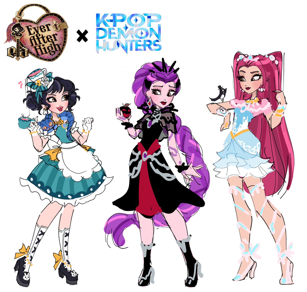 Cynthesia_07's tweet image. WIP
HUNTRIX X EVER AFTER HIGH