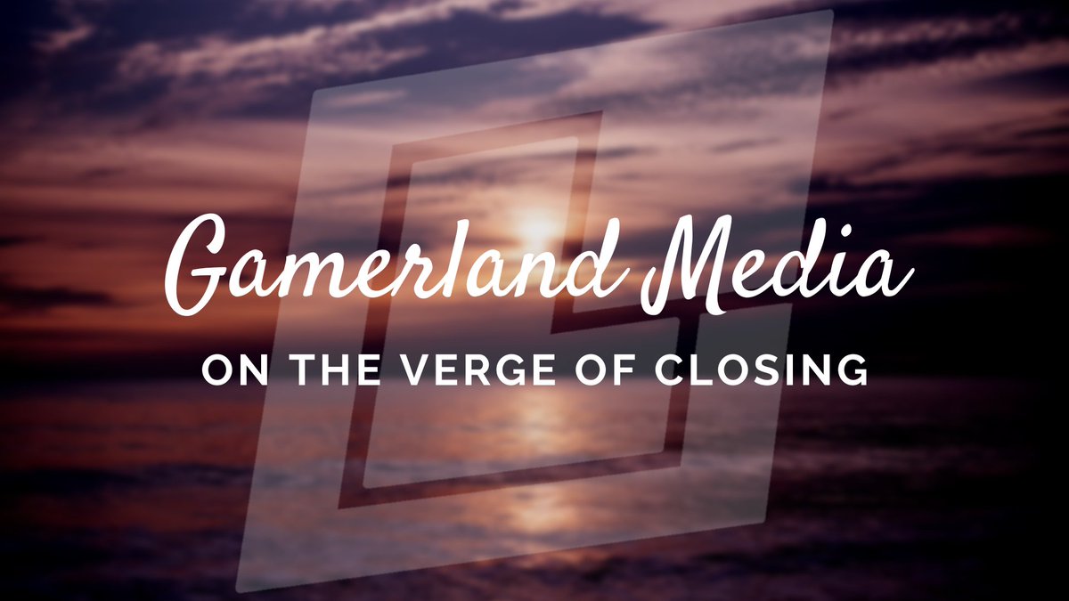 GamerlandMedia's tweet image. ⚡️⚡️GAMERLAND MEDIA ON THE VERGE OF CLOSING!!!

Please read the article to be informed about the future of our project and what to expect...💔

📖Read - medium.com/@GamerlandInte…

❗️DESIGNERS, Please contact with us as soon as possible. We need you so much😭🙏

#SaveGamerlandMedia