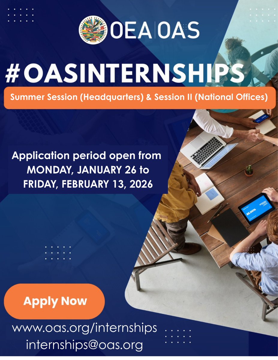 OAS_SaintLucia's tweet photo. Become part of the new generation of leaders of the Americas! https://t.co/m1c93C2rew