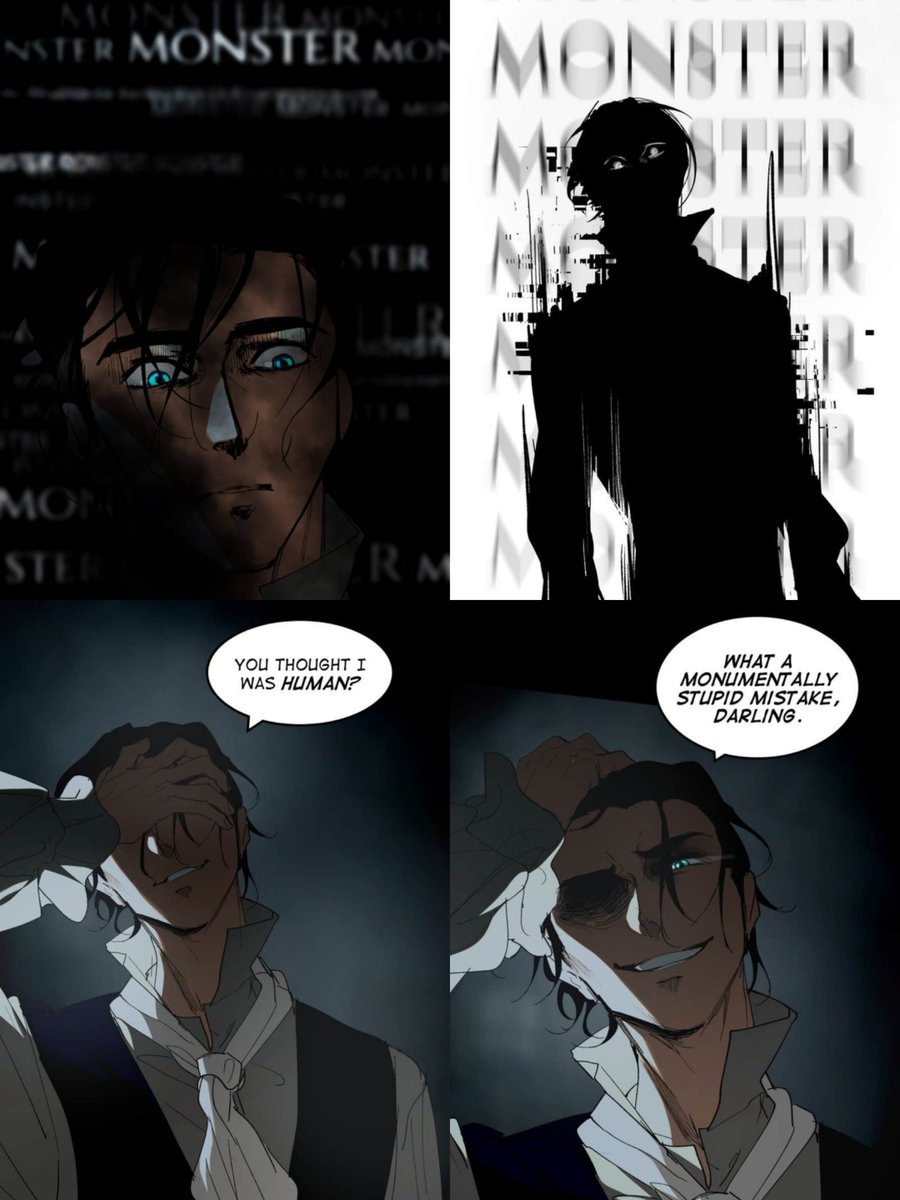 laukisimp's tweet image. "you're nothing but a monster."

still one of the most intense scenes i've ever come across in a webtoon