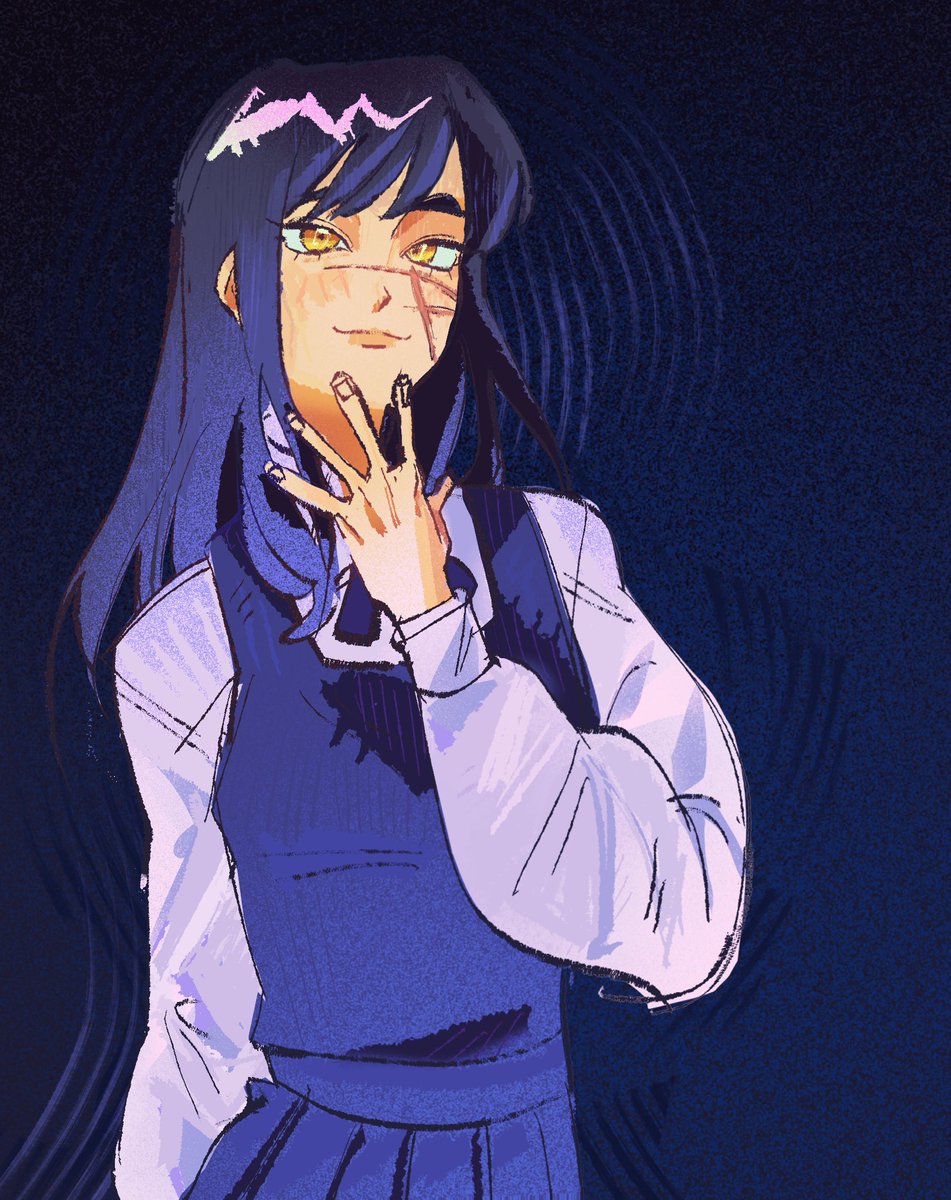 yoru coloring experiment thingy
#yoru #chainsawman #csm