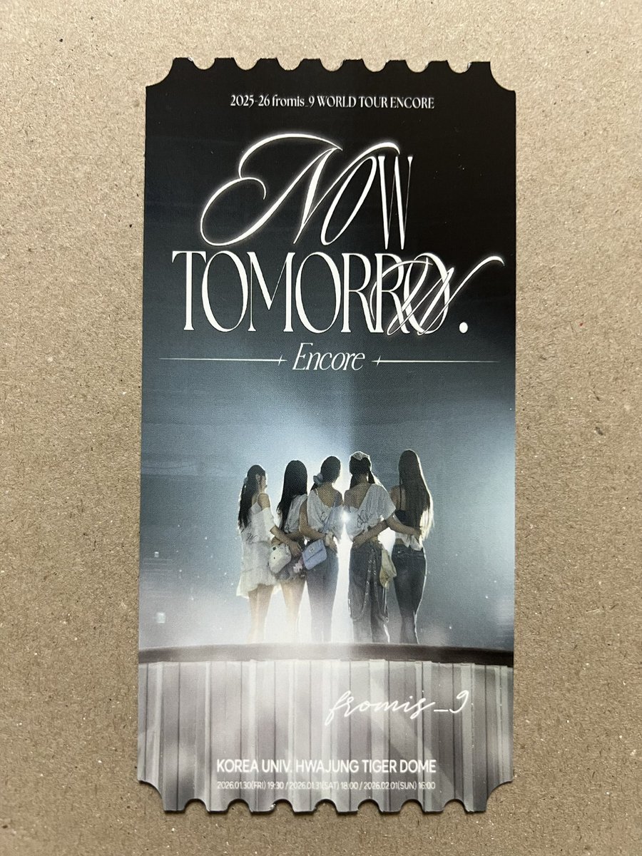 journey0514's tweet image. 프로미스나인 2/1 막콘 나눔 🍀

2/1 막콘 현장에서
오리지널 티켓(?) 나눔 진행합니다!  

총 15명  
참여 방법 : 이 게시물 RT 또는 좋아요  
팔로우도 해주시면 감사하겠습니다 ‼️
참여 마감: 1/28까지, 1/29에 당발하겠습니다
당첨자 발표: 추첨 후 개별 DM 안내  
#fromis_9 #프로미스나인