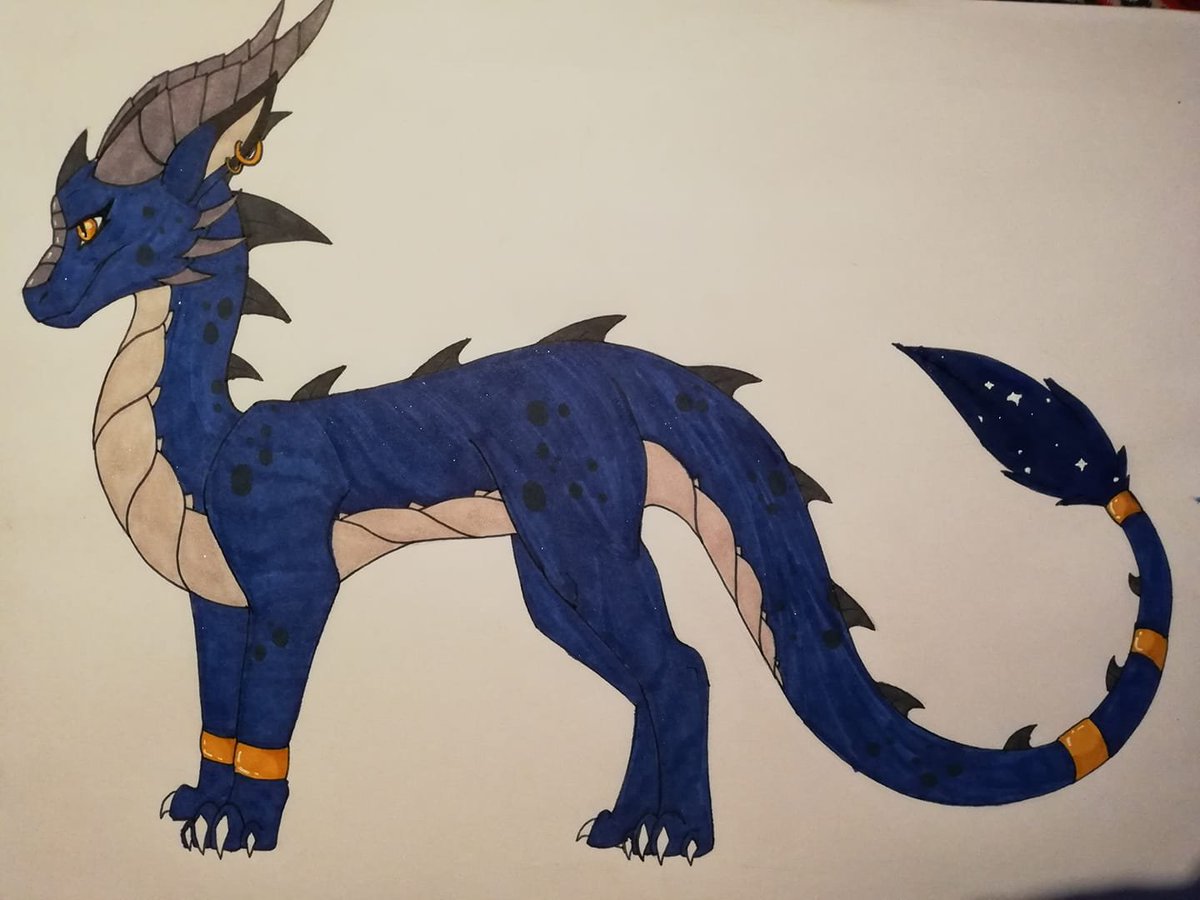 Leuchtschwinge_'s tweet image. My dragoness Sirrah turned 6 already on the 6th of January ❤️✨️ Time flies so fast &amp;lt;3