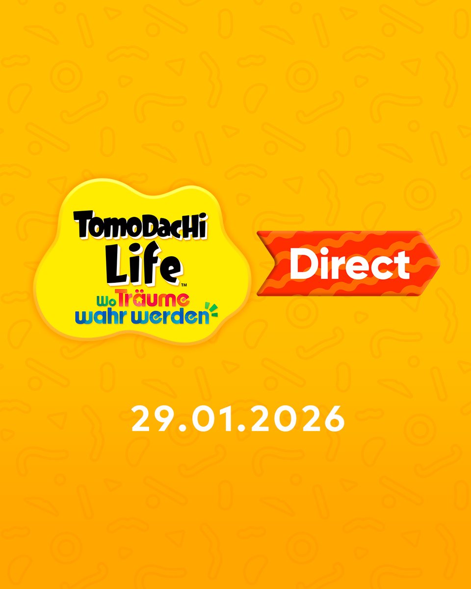 NintendoDE's tweet image. Seid am 29. Januar um 15:00 Uhr bei der #TomodachiLife: Wo Träume wahr werden Direct dabei! Die etwa 20-minütige Präsentation liefert weitere Informationen zu dem Nintendo Switch-Spiel, das demnächst erscheint.
#NintendoDirect

🏝️ Hier ansehen:  ntdo.com/6018AqVhi