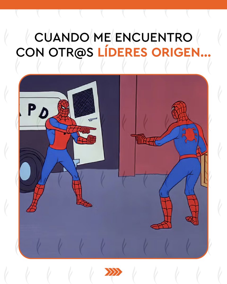 Cuando nos cruzamos con otro líder o lideresa Origen… no hace falta decir mucho. Hay vibra y complicidad 
Somos diversos, sí, pero compartimos propósito. Nos reconocemos en las luchas y nos celebramos en los logros💪🏼.Hablamos el mismo idioma del liderazgo colectivo #SomosOrigen