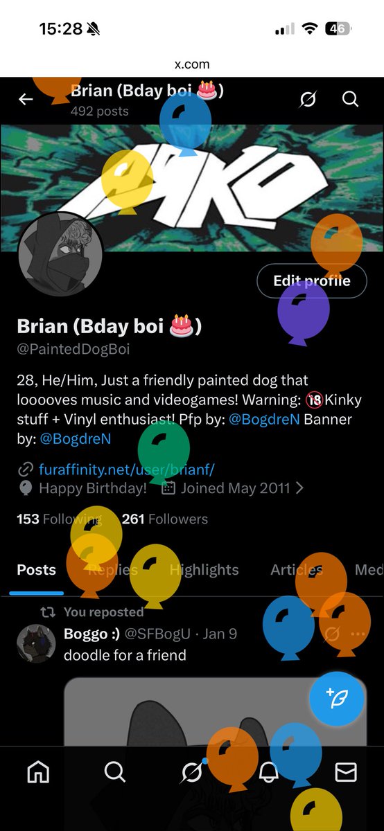 It’s balloons day! X3

For some reason I couldn’t get it to work in the app but on browser I could~