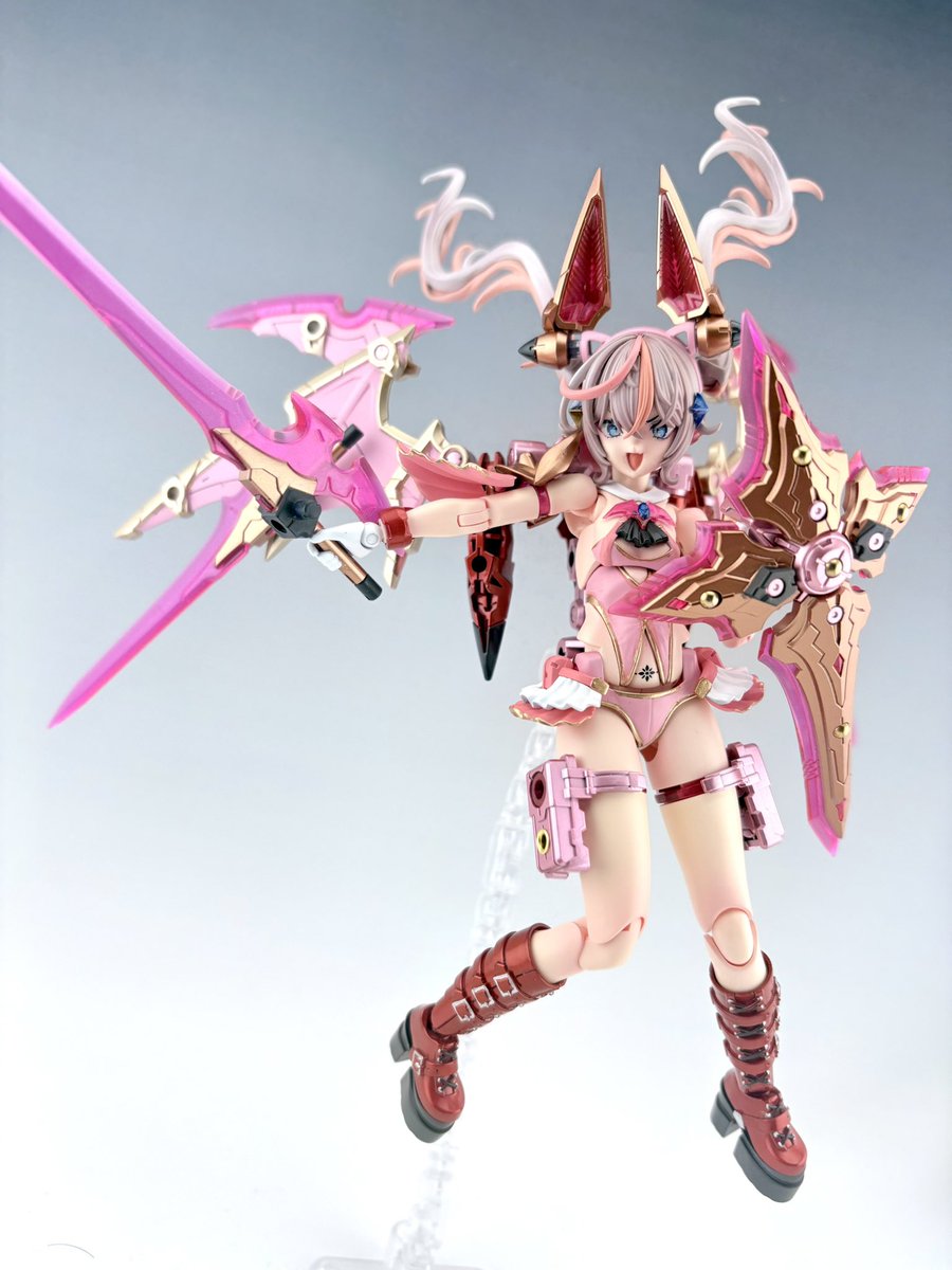 メガミデバイス デザイアメイデン レイダー完成しました🙌レイダー型