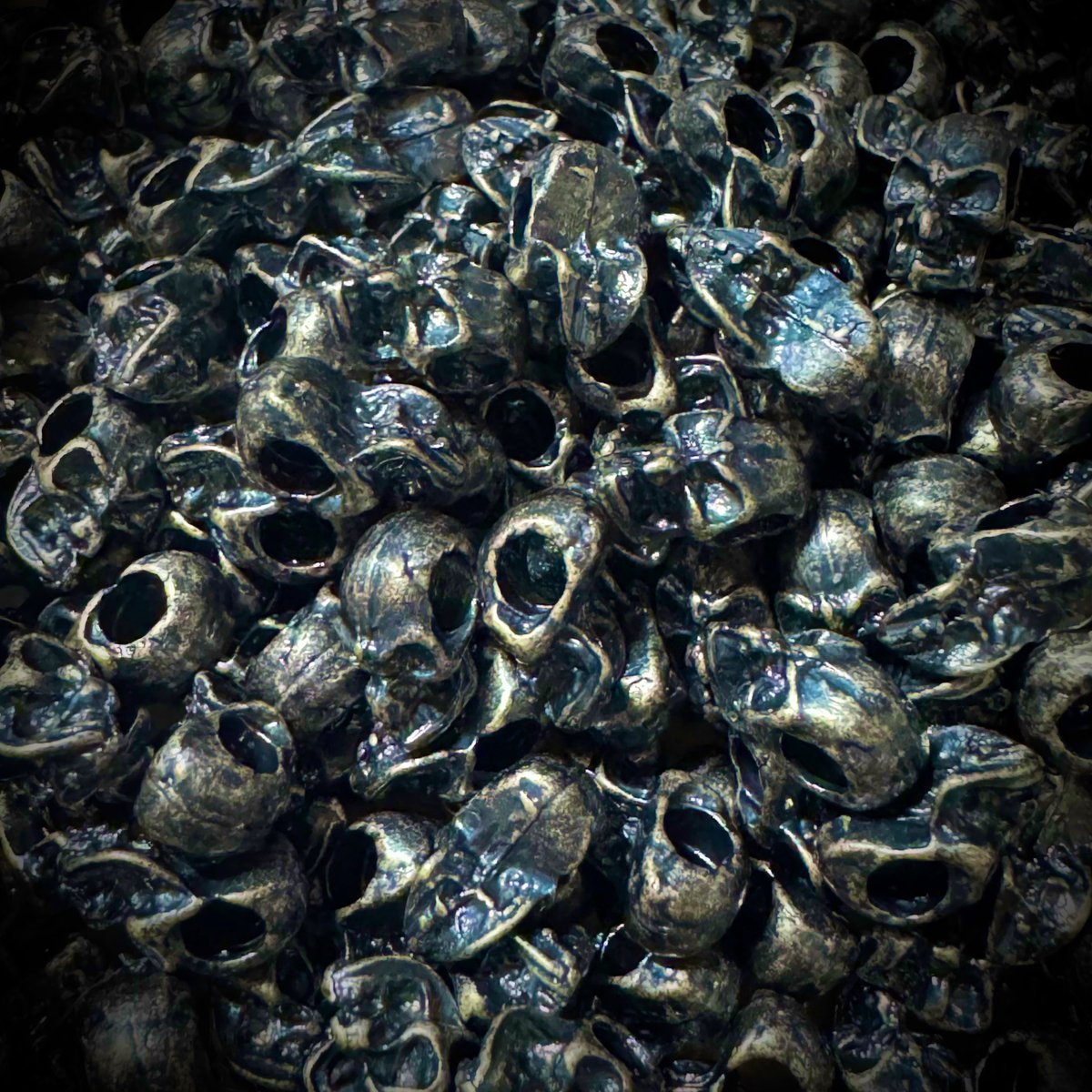 めちゃくちゃ遅れて…1月中頃から末の発送分のタイニースカルビーズが