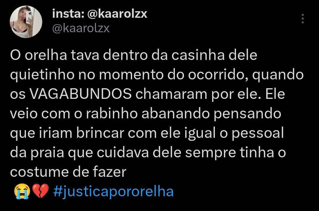 itimaliasof's tweet image. #JustiçaPorOrelha 🥺😭💔