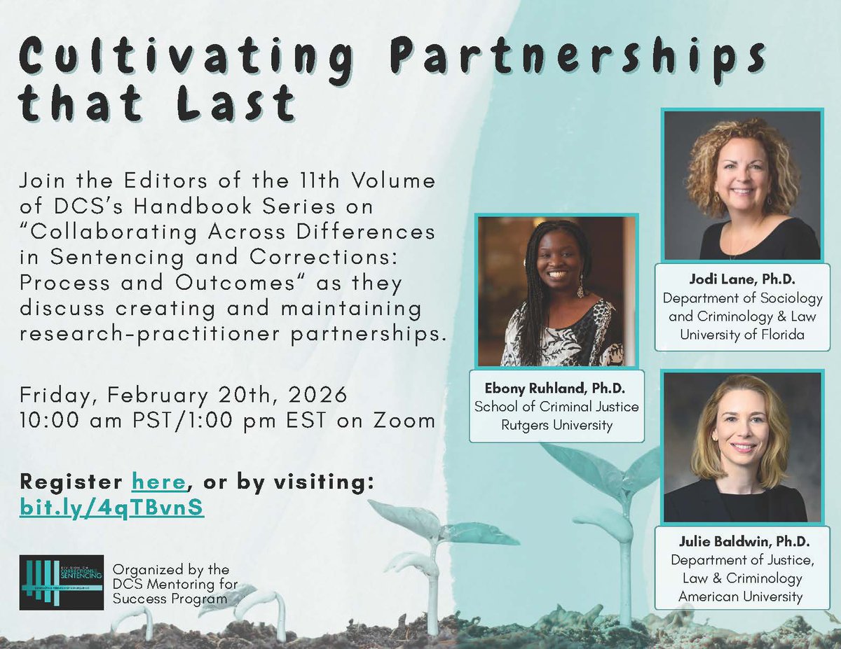 ASC Division on Corrections and Sentencing tweet media