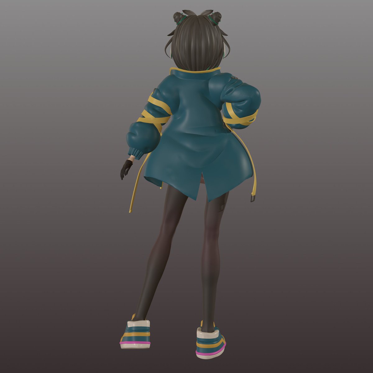 ノマドスカルプト　大浦るかこ
完成！上着むずかった…！