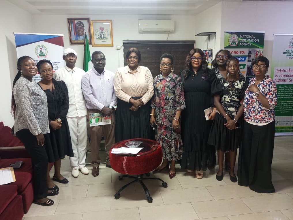 Vhdorg's tweet photo. On January 22, 2026, our CEO Dr. Olusesan Makinde presented "Kick for Identity" at the @NOA_Nigeria, a pioneering initiative using football to boost birth registration awareness. https://t.co/m0OBkd2tI0