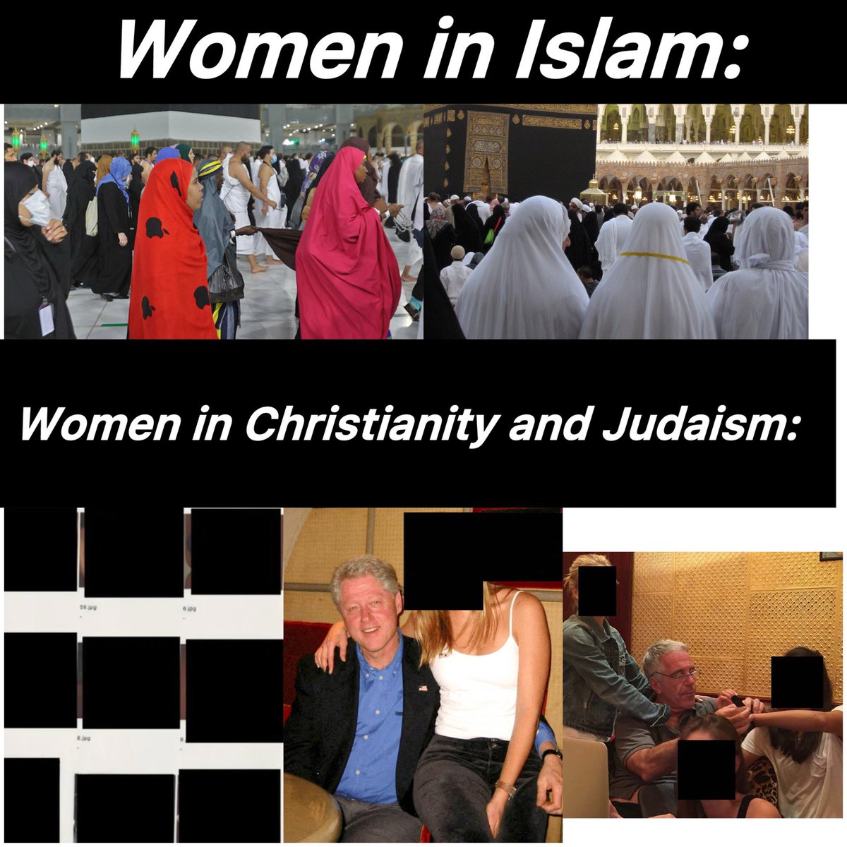 EliKurc's tweet photo. @elonmusk Your approach to covering (or veiling) women is different. https://t.co/YgsMuvBuAd
