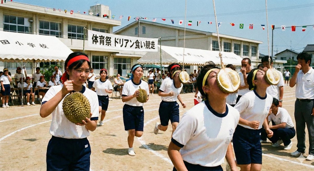 drill_dori's tweet photo. この体育祭絶対臭い。

#AIダジャレ https://t.co/w9RYvKlzqR