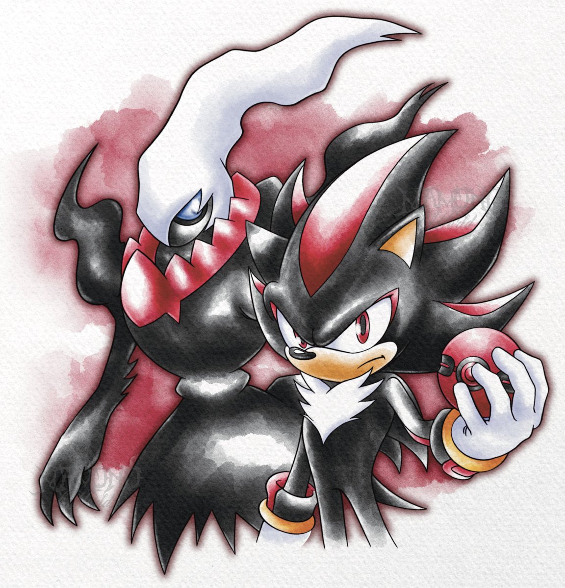 MamonoWorld's tweet image. Shadow x Darkrai