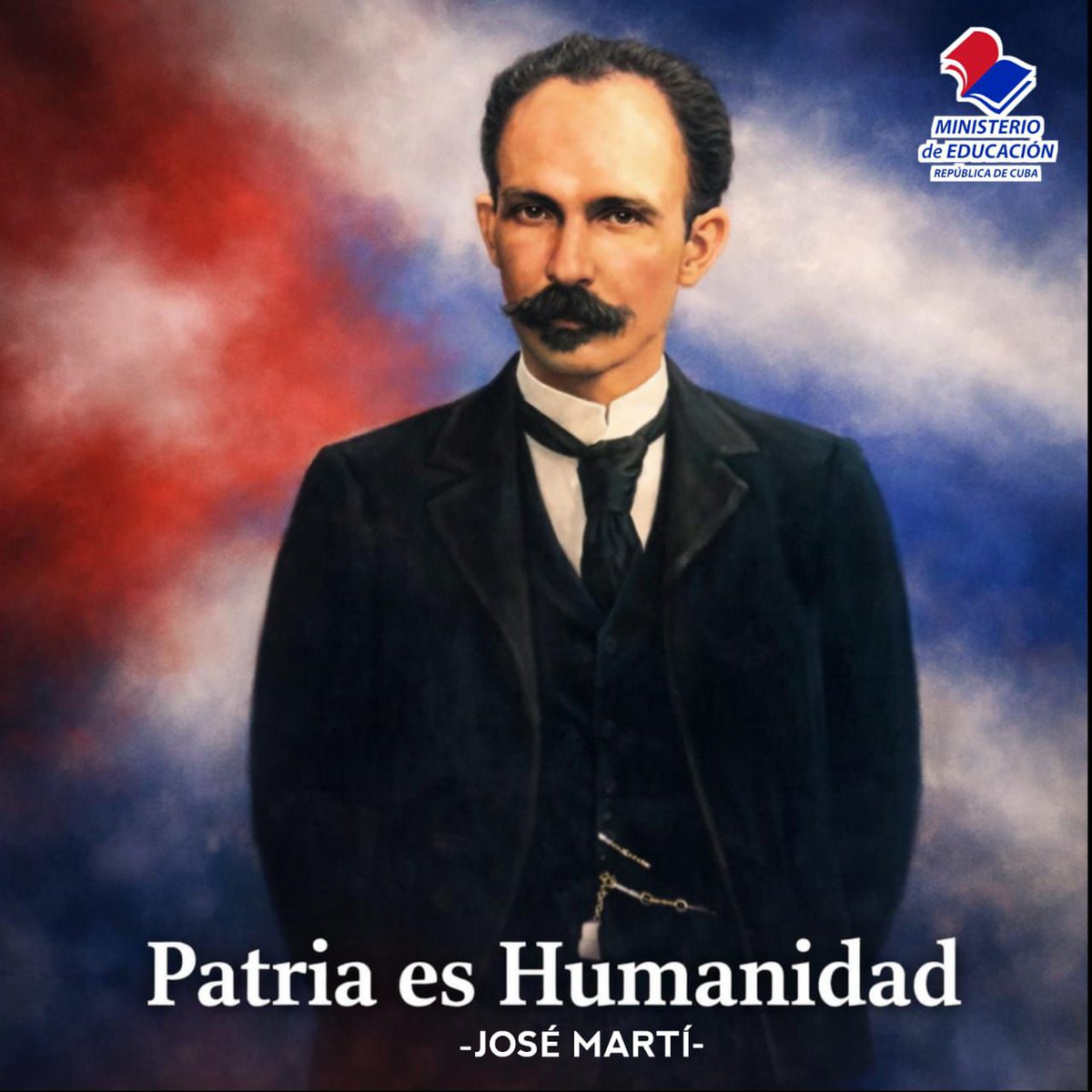 🇨🇺 El  26 de enero de 1895, José Martí publicó la  frase #PatriaEsHumanidad, en una nota del periódico Patria. Fidel Castro abogó también por levantar esa bandera de que Patria es  humanidad, conscientes de que solo podemos salvarnos si la humanidad  se salva.
#CubaMined.