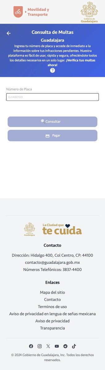 javierst21's tweet photo. @GuadalajaraGob  me están llegando mensajes de estafa diciendo que debo multas de parte de un número desconocido y me manda a una página muy similar a la de ustedes, chequen eso https://t.co/pZAbLuBZr8
