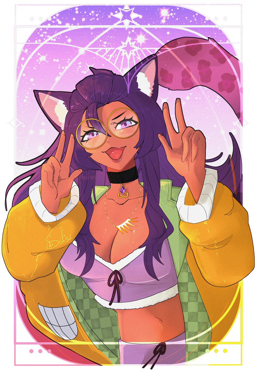 Selissa 🌙🩸🖤 - Vgen Artist - Silly mini Vtuber tweet media