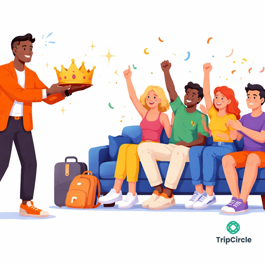 TripCircleHQ's tweet photo. The ‘Group Trip CEO’ is officially retiring.  No more solo research or chasing the squad for dates. With TripCircle, planning is a team sport, not a second job. Your crown is waiting at the beach.  Join the beta waitlist at https://t.co/xGf0PjlJgG. #SquadGoals2026 #TravelTech https://t.co/MeeAaAuIp4