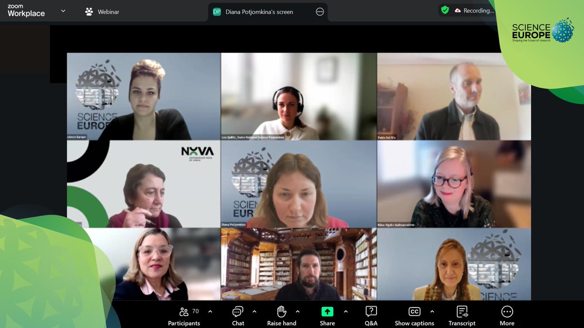 ScienceEurope's tweet image. 🌱Thank you to the speakers and participants for an inspiring discussion at the webinar on Driving #EnvironmentalSustainability in Research Organisations

The ideas shared on governance, operations, and reporting point the way toward greener research institutions.