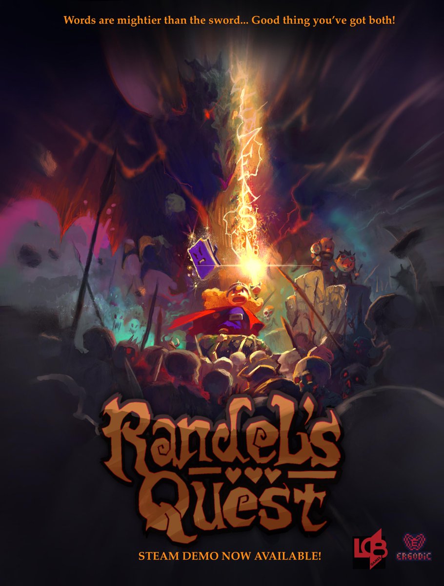 Psst! RANDEL’S QUEST Demo is out!
(RTs, likes and replies always appreciated!)

Link in the next reply. Now check out the release poster 👇🏽
