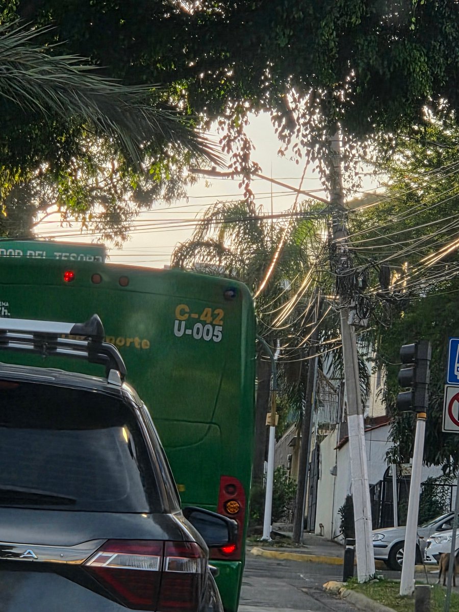 No es neblina es contaminación que sale de la unidad de transporte público que va más adelante <a href="/TransporteJal/">Secretaría de Transporte Jalisco</a> <a href="/Trafico_ZMG/">TráficoZMGuadalajara</a> #DenunciaCiudadana #ReporteVial y así quieren 14 pesos?