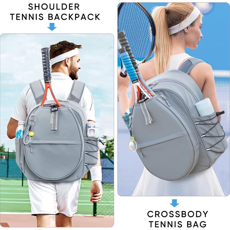 Katie23666130's tweet image. SS2026  Fashion unisex men women tennis backpack large capacity double shoulder bags sport rucksack 

#menbackpack #sportbackpack #womenfashion #daypack #sportbag #tennisbackpack #rucksack