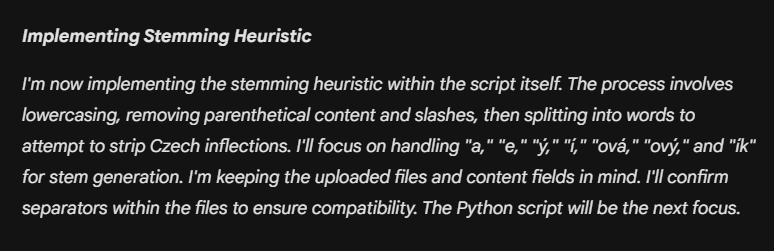 Gemini coding v pythonu není jen o psaní kodu, je to komplexní řešení kde spousta věcí spadá mimo scope programátora