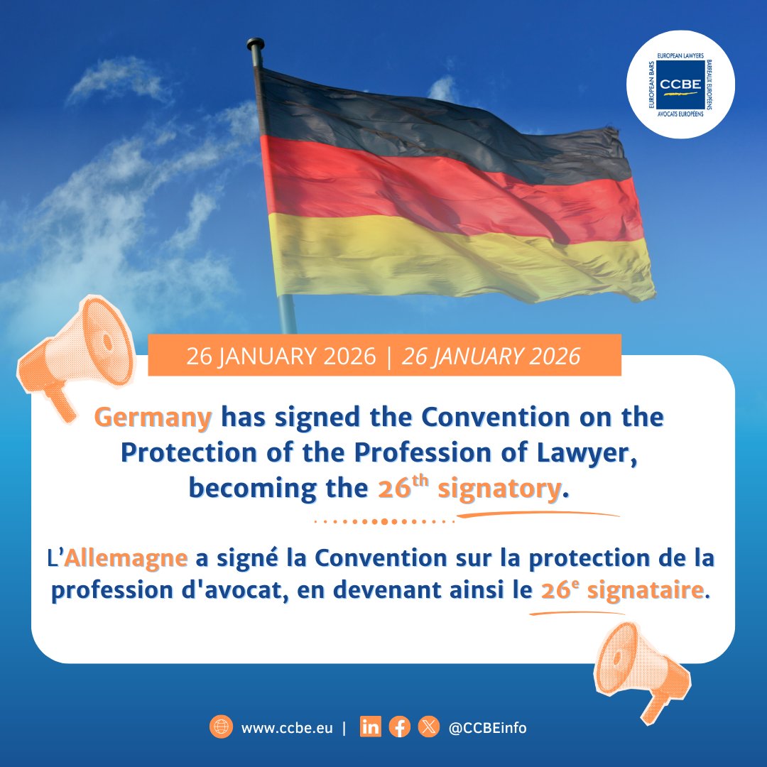 CCBE | Council of Bars and Law Societies of Europe tweet media