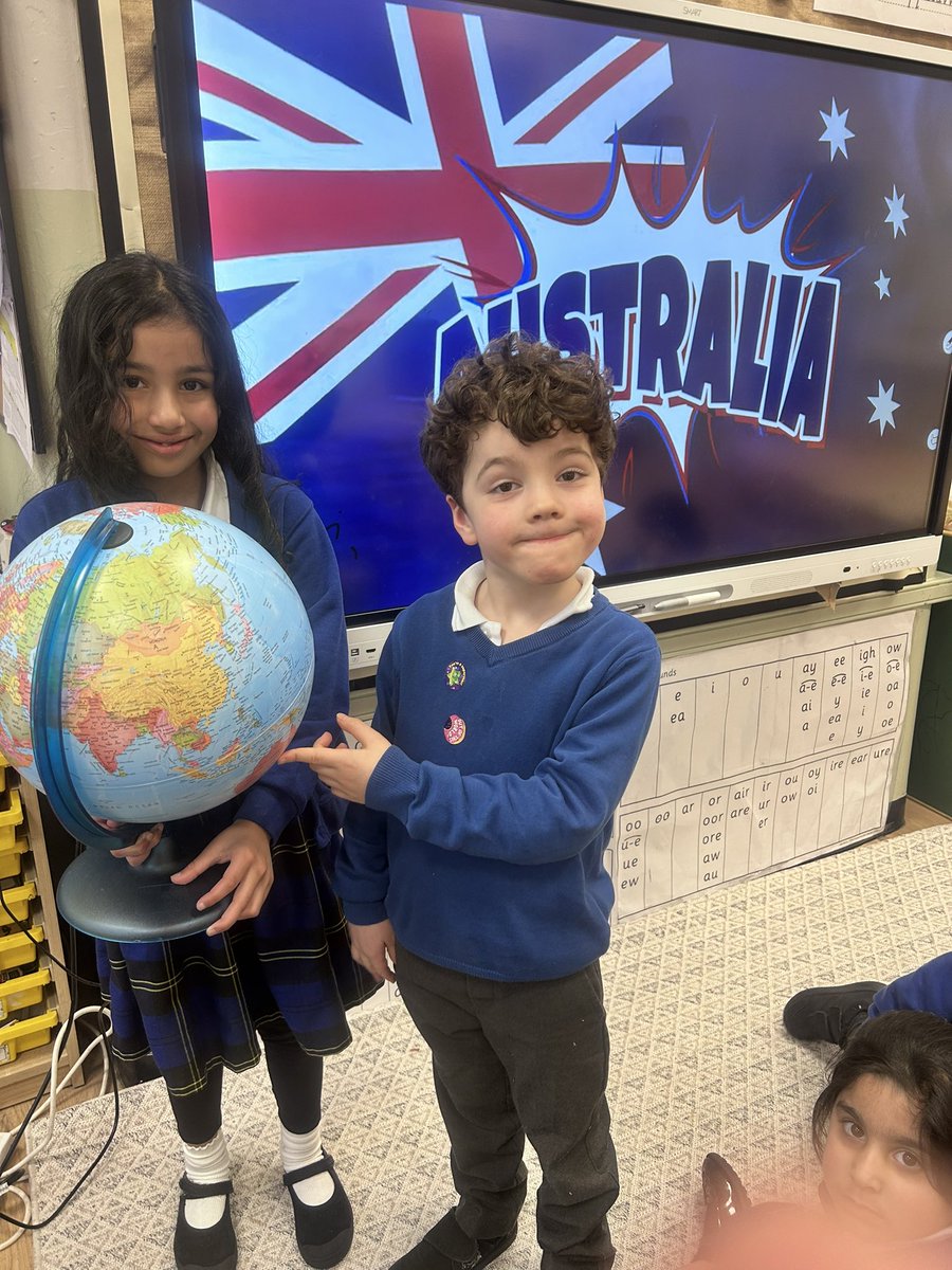 carltonj_i's tweet photo. Year 1 Shoots celebrated Australia Day by looking at where Australia is on the globe and learning fantastic facts about Australia such as native animals, famous landmarks and the Australian flag. They then created some amazing posters.#AustraliaDay2026 #ExploringtheWorld https://t.co/Kxwtp74c0d