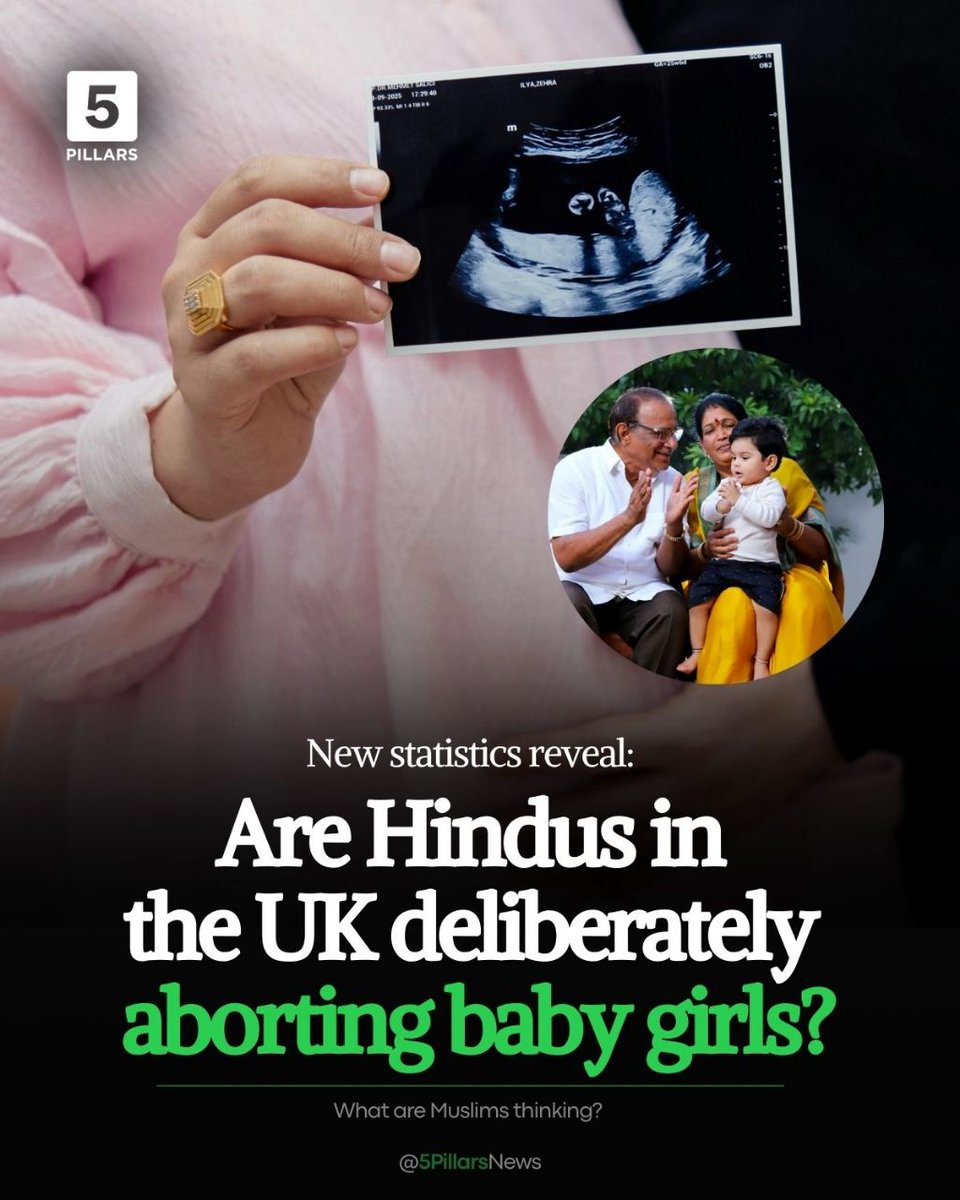 Official data analysed by the Office for National Statistics seems to suggest an unnatural imbalance of girls to boys born to Indian mothers in the UK.

Between 2021 and 2025, around 118 boys were born for every 100 girls to Indian-born mothers in the UK. This is significantly