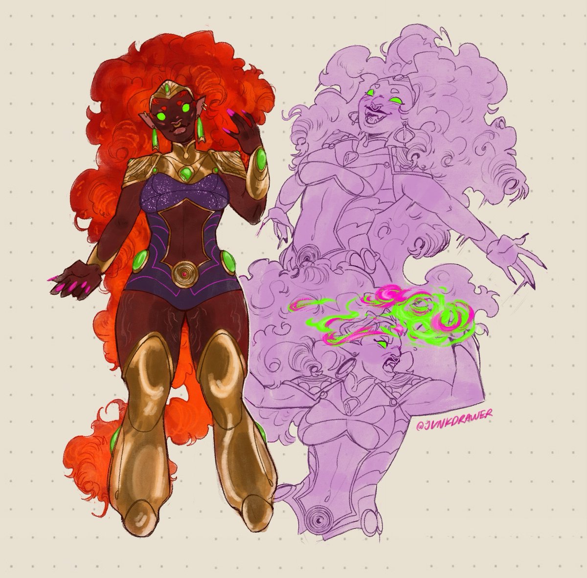 [#STARFIRE] peoples princess incoming