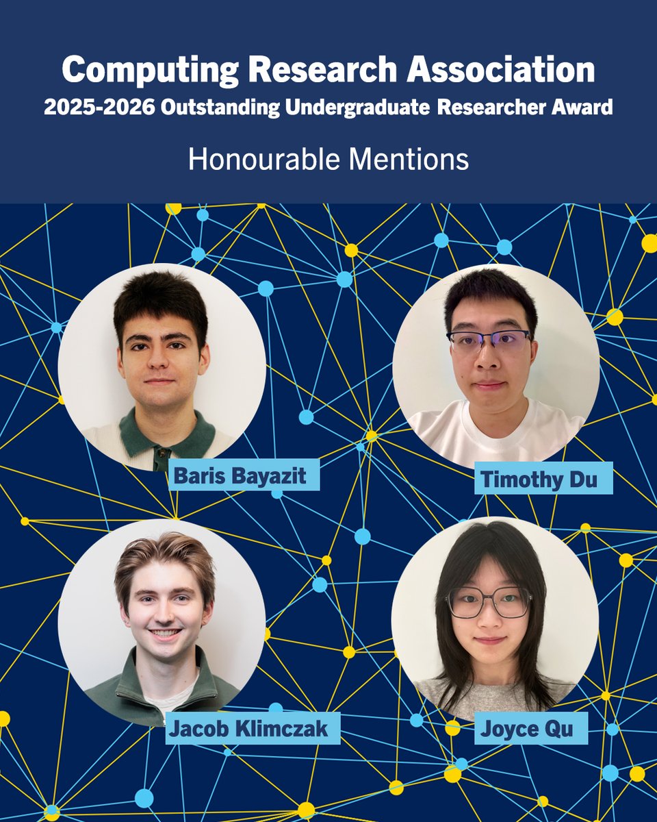 U of T Department of Computer Science tweet media