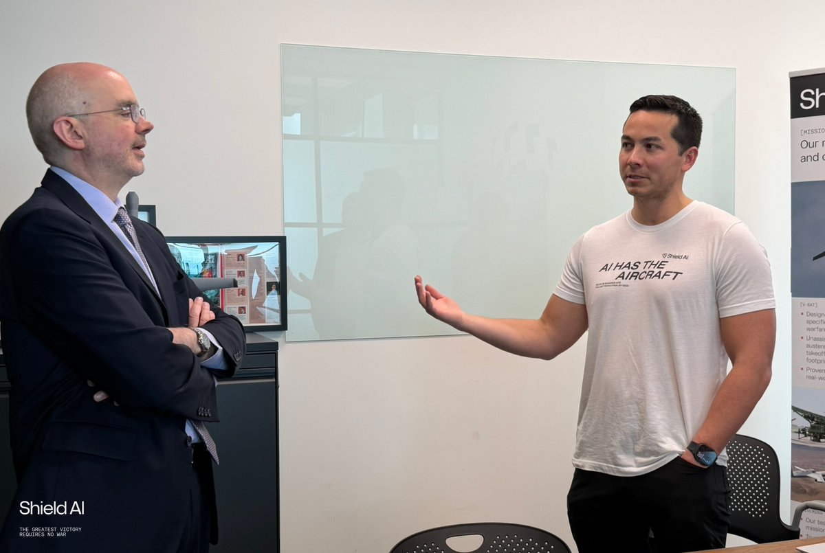 Shield AI + Taiwan This week, American Institute in Taiwan Director ...