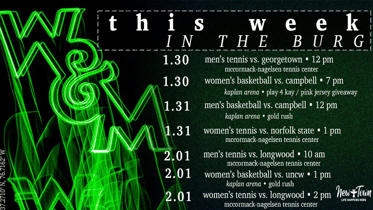 William & Mary Tribe Athletics tweet media