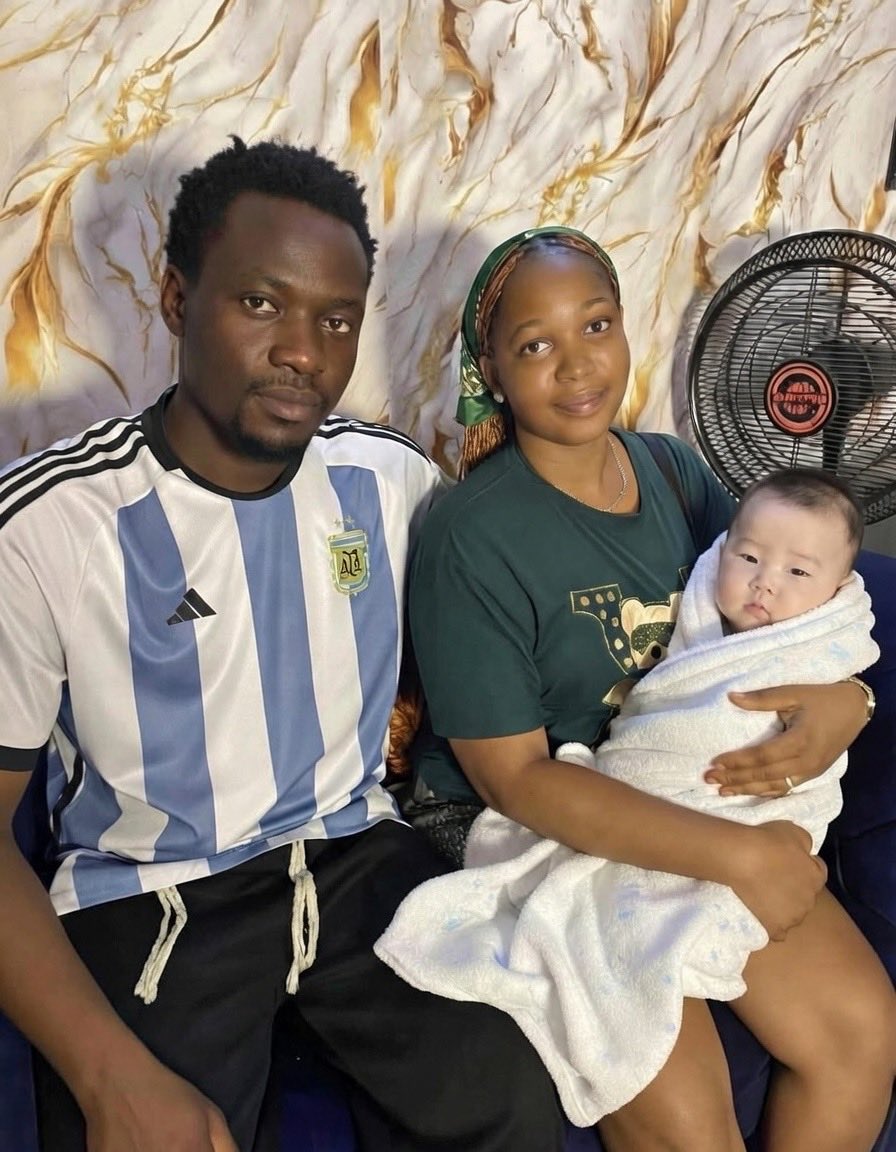 Congratulations brother. ChukwuEmeka will be a blessing to ur family.
