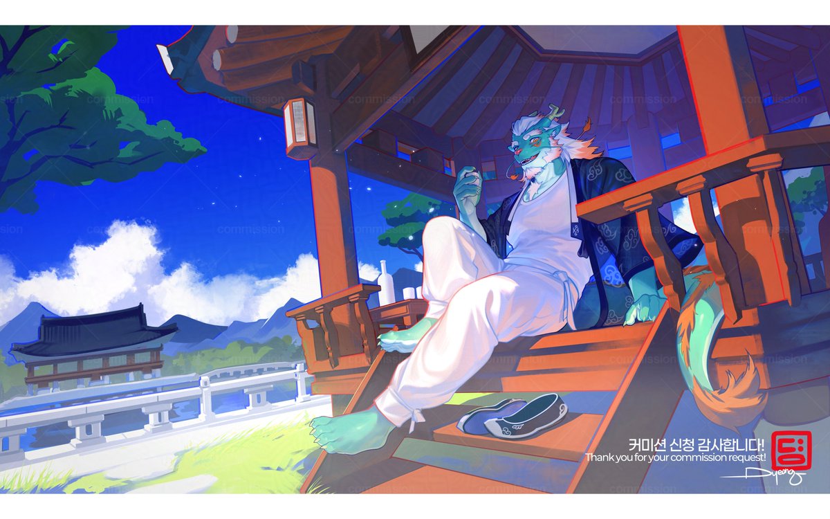 커미션 신청 감사합니다!